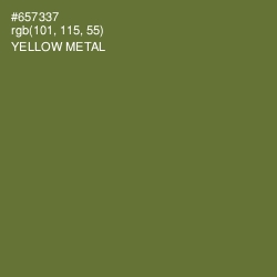 #657337 - Yellow Metal Color Image